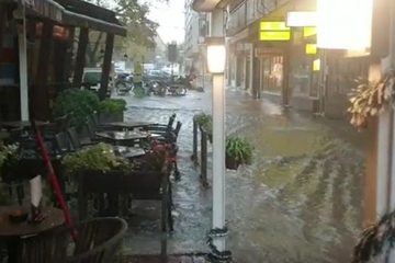 Potop u Splitu, zatvoreni neki putevi u Dalmaciji