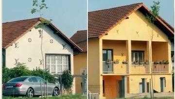 LUJ VITON NA APARATIMA: Poslije lavova i labudova na kapijama, fasade kuća u Bijeljini su pobijedile sve 