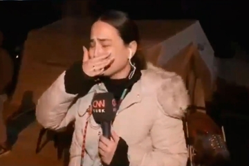 Novinarka CNN-a kroz suze o novom potresu: "Tlo se izmicalo pod nogama" (VIDEO)