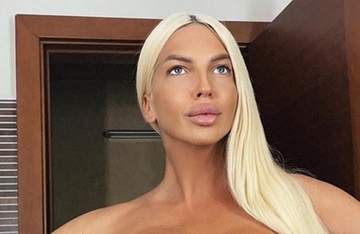 Jelena Karleuša potpuno naga u patikama Kanje Vesta