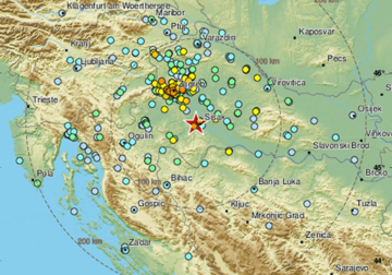 VELIKI POTRES U HRVATSKOJ Petrinja epicentar zemljotresa jačine 6,3 stepena Rihtera, treslo se i u BiH