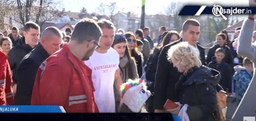 STANIVUKOVIĆ SE POVRIJEDIO NAKON PLIVANJA ZA ČASNI KRST: Reagovala Hitna pomoć (VIDEO)