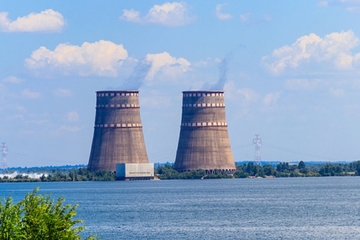 Bazen za hlađenje u nukelarnoj elektrani Zaporožje u opasnosti
