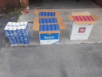 NAJVEĆA ZAPLJENA U BIH Oduzete cigarete vrijedne 1,3 miliona maraka