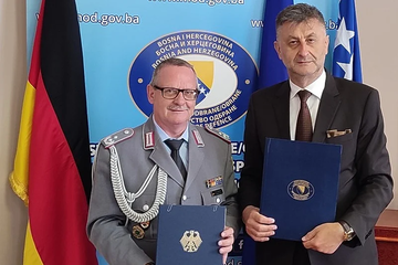 Njemačka donirala Ministarstvu odbrane BiH 1,2 miliona eura, potrošit će ih na obnovu kasarni