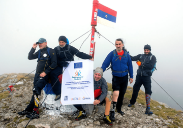 PODVIG PETORICE AMPUTIRACA Usponom na Maglić skrenuli pažnju na problem ZAOSTALIH MINA (FOTO)