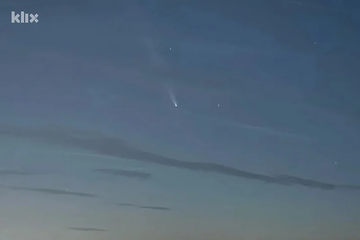 Nebo iznad Sarajeva večeras je ukrasila kometa koja je posljednji put viđena prije 80.000 godina