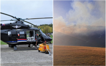I helikopter iz Republike Srpske gasi požar na Čvrsnici