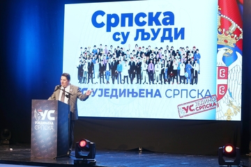 Na izbore pod sloganom "Srpska su ljudi"