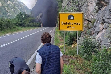 Teška nesreća kod Mostara: Zapalio se kamion, ima poginulih (VIDEO)