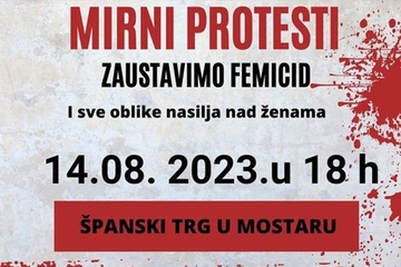 Građani BiH šetaju za Nezimu i sve žrtve femicida
