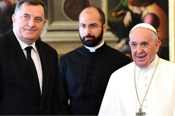 Dodik: Papa Franjo bio je glas pravde, jednakosti i nade za one koji nemaju moć, ali imaju vjeru