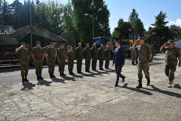 Jedinica Oružanih snaga BiH ispraćena u Sloveniju
