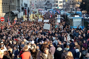U Zagrebu počeo protest zbog kovid potvrda: "Neću u logor"