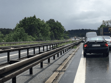 Poledica na kolovozu u planinskim krajevima