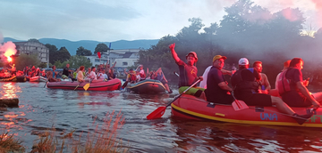 Unska regata stigla u Bihać, učestvuje više od 800 učesnika
