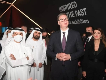 Vučić otvorio srpski paviljon u Dubaiju