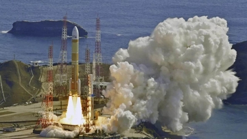 Japanska raketa se samouništila u letu (video)
