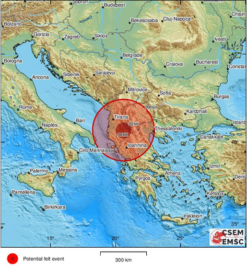 Zemlja se ne smiruje: Jaki zemljotresi u Albaniji i Tadžikistanu