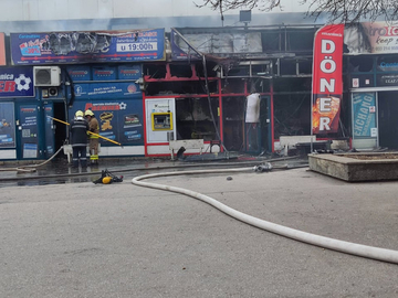  Ovako izgleda objekat na autobuskoj stanici u Sarajevu nakon požara /VIDEO/