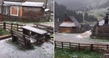 Snijeg prekrio Vlašić