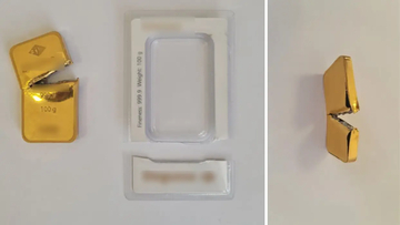 Pogledajte lažnu polugu zlata koju su Ukrajinke i Jermenin prodali zagrebačkoj prodavnici