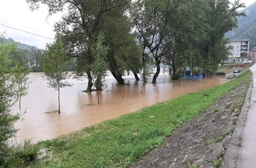 Drina i bujiučne rijeke u koritu: U Zvorniku nema opasnosti od poplava