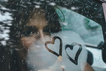 Nepoznata djevojka ostavlja srca mladiću na autu: Njemu to smeta (FOTO)