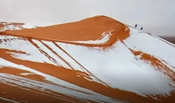 Pustinja SAHARA prekrivena snijegom (VIDEO)