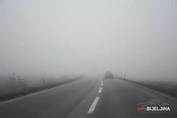 Smanjena vidljivost zbog magle