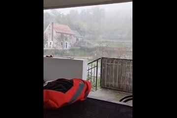 Silovito nevrijeme kod Splita (VIDEO)