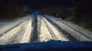 VIDEO Na Hvaru pao snijeg