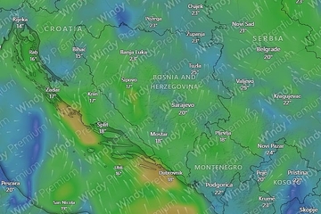 Od vikenda značajno zatopljenje širom BiH, mjestimično i s ljetnim temperaturama