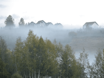 Kolovozi mokri, magla u kotlina