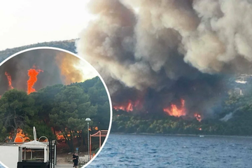 Zbog požara evakuisani turisti u Hrvatskoj: "Neki su krenuli kući, ne znamo gdje ćemo noćiti"