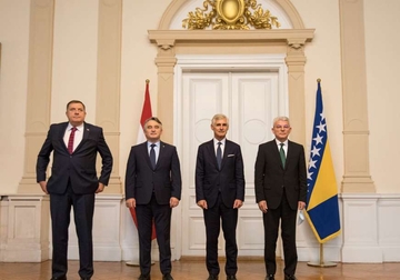 Članovi Predsjedništva se sastali sa ministrom Linhartom: BiH prioritet spoljne politike Austrije