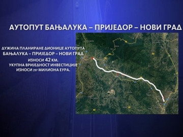 Počinje izgradnja auto-puta Banjaluka-Prijedor