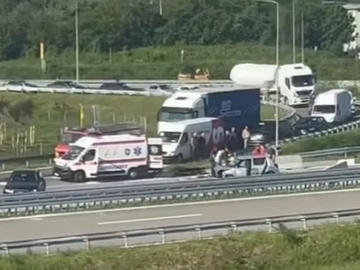 Saobraćajna nezgoda na auto-putu "Miloš Veliki", troje povrijeđeno