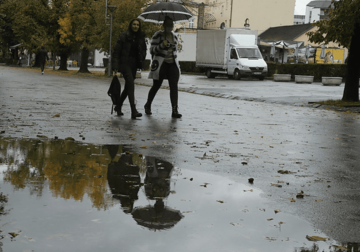 SUTRA POGROŠANJE VREMENA Obilnije padavine u Hercegovini i Krajini