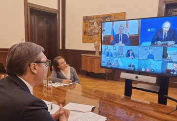 “Sputnjik V” u Srbiji: Vučić i Putin putem video linka pozdravili početak proizvodnje ruske vakcine