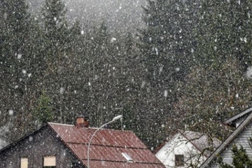 Prvi snijeg u Hrvatskoj