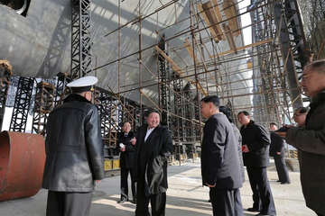 Najnoviji snimci otkrivaju: Sjeverna Koreja pravi najveći i najnapredniji ratni brod