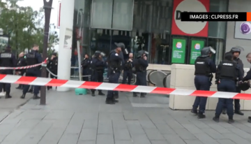 Francuska policija ranila ženu koja je prijetila bombom (VIDEO)