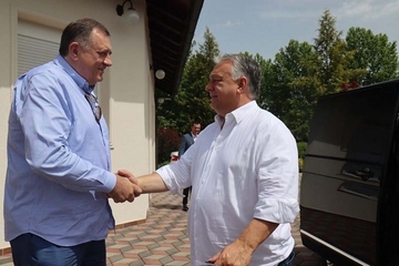 Orban na imanju kod Dodika (FOTO)