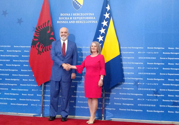 Edi Rama u radnoj posjeti BiH