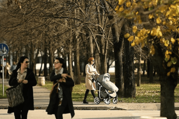 PRAVA JESEN Sutra oblačno vrijeme, na planinama mraz