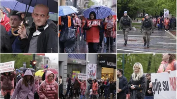 Manji broj studenata krenuo u protestnu šetnju prema Vladi FBiH: Gdje je nestalo 80 miliona donacija za poplavljena područja
